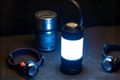Linternas frontales LED para camping